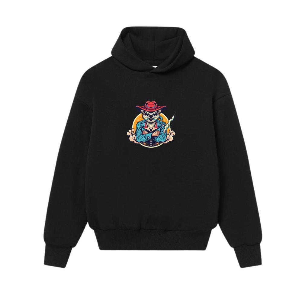 Cow Boy Raccoon  Cool Hoodies