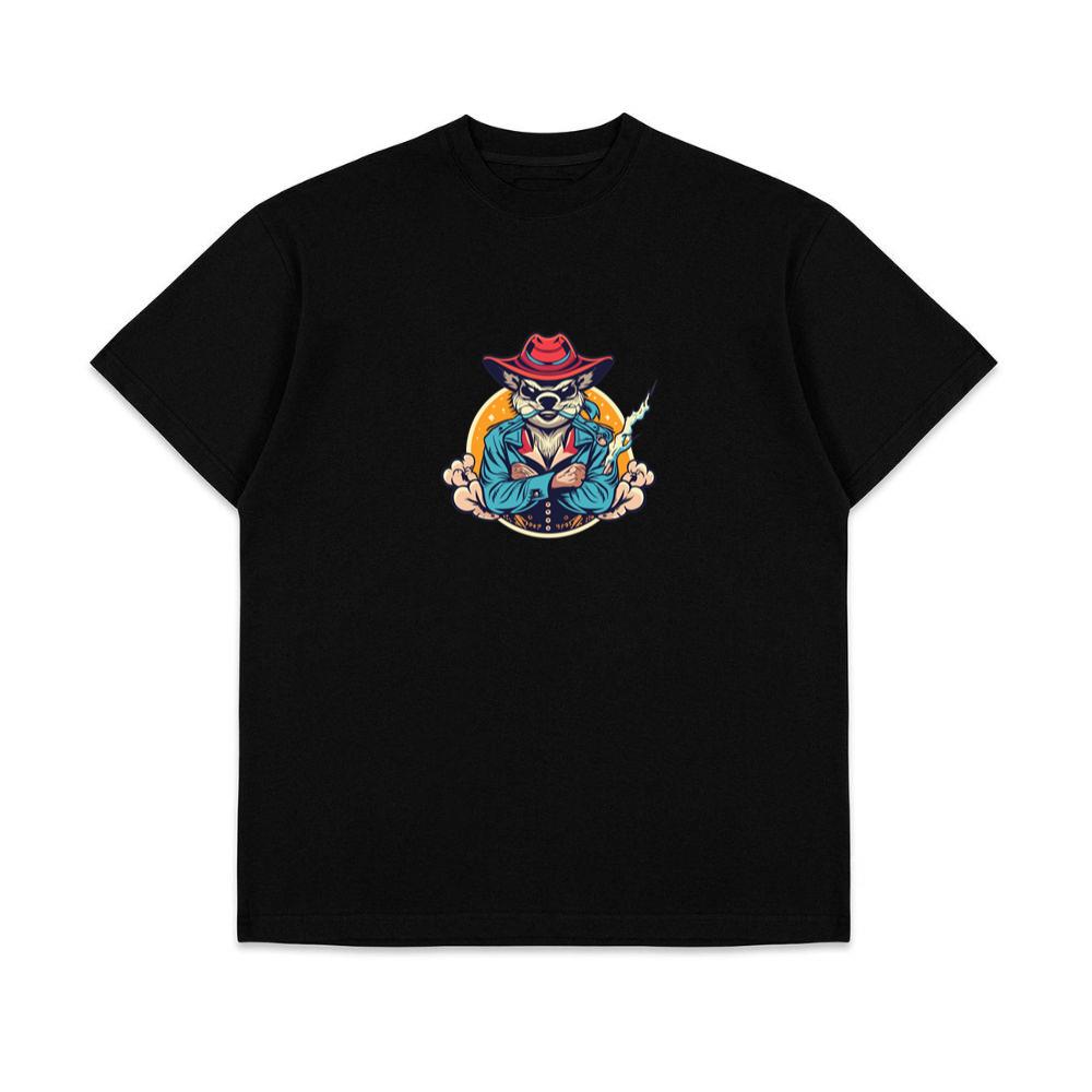 Cow Boy Raccoon  Cool T-Shirts
