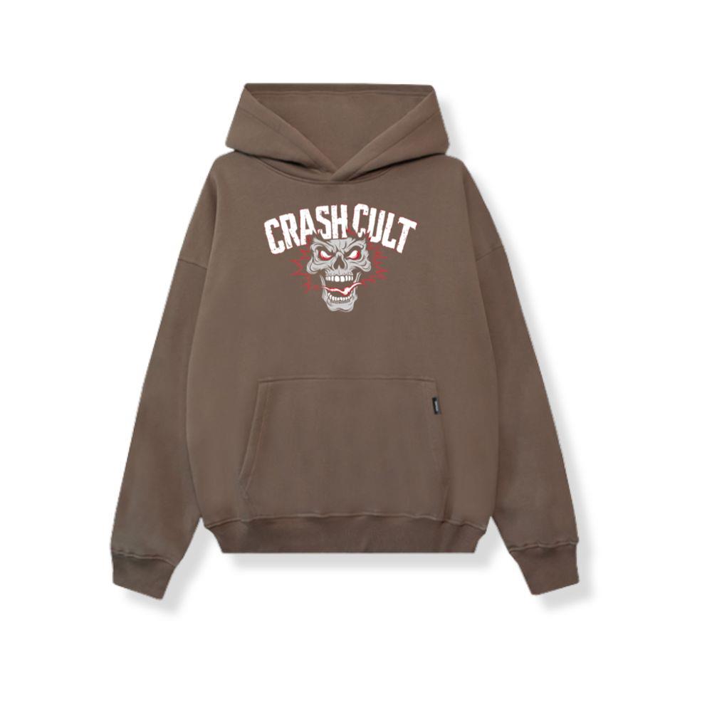 Crash Cult Skull Head Graphic Hoodie - Image 3