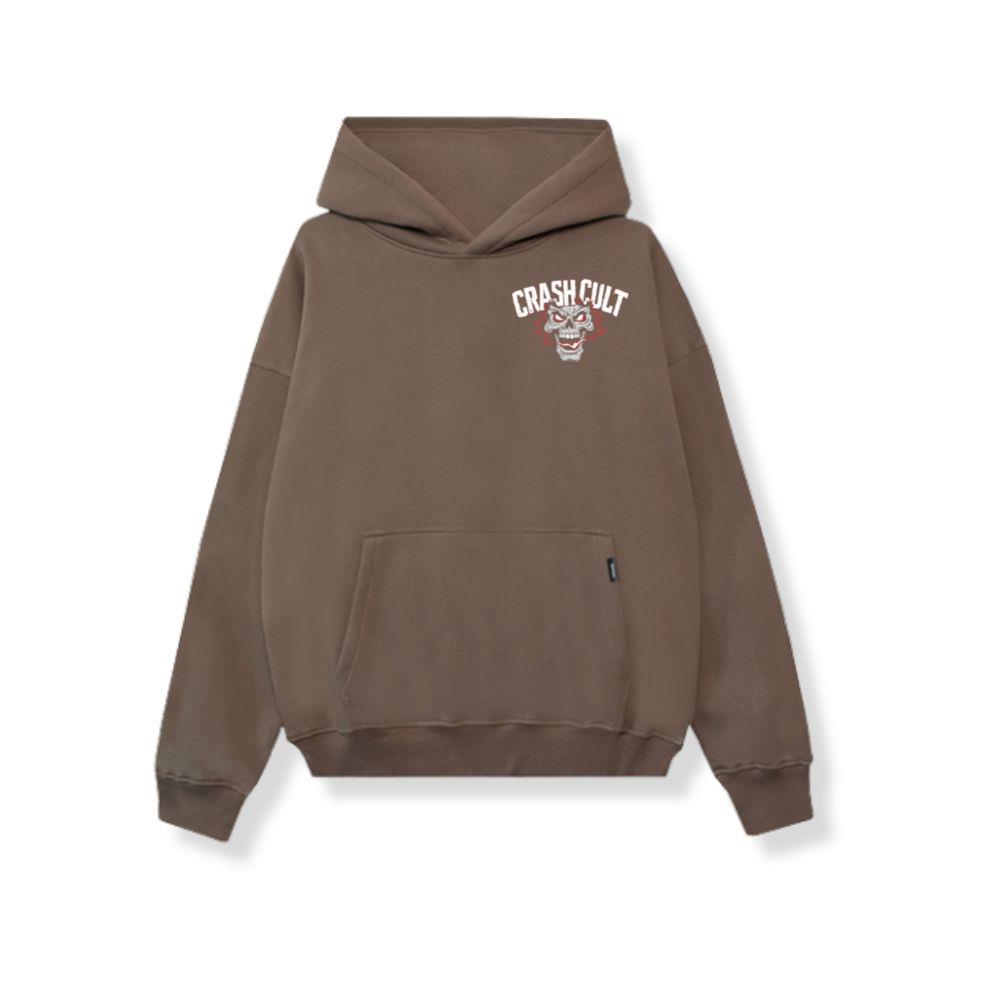 Crash Cult Skull Head Graphic Hoodie - Image 2