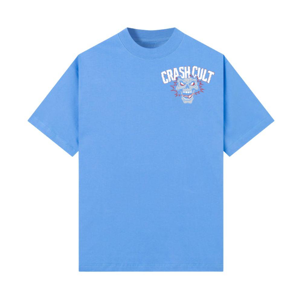 Crash Cult Skull Head Graphic T-Shirt - Image 3