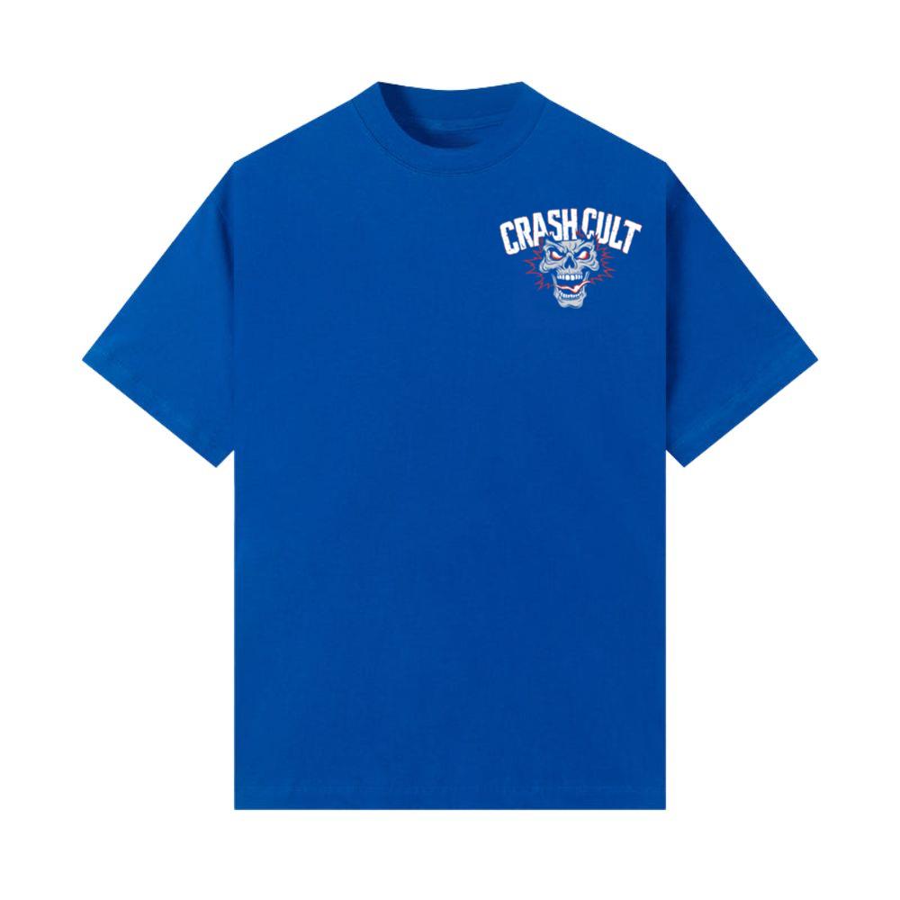 Crash Cult Skull Head Graphic T-Shirt - Image 2