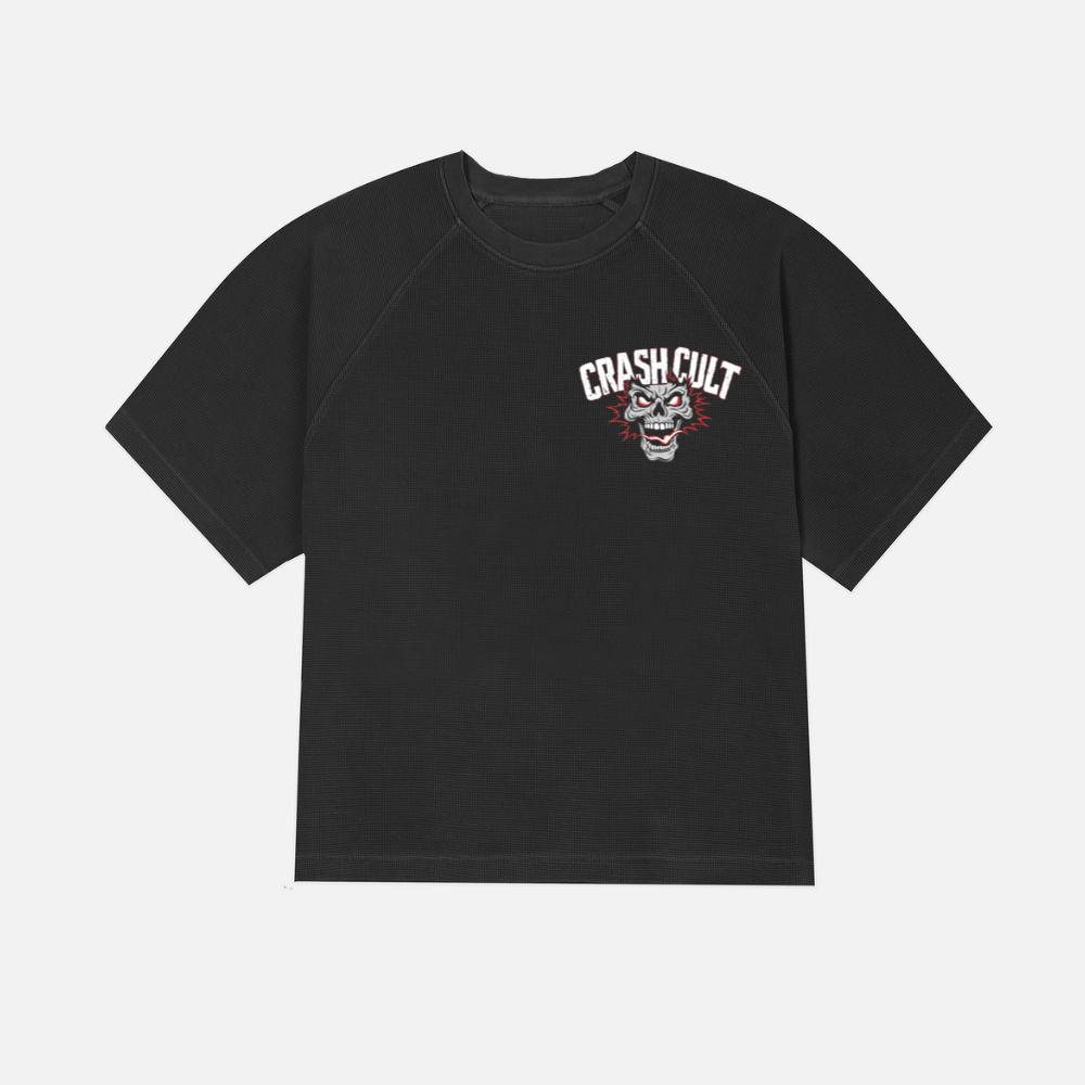 Crash Cult Skull Head Graphic T-Shirt