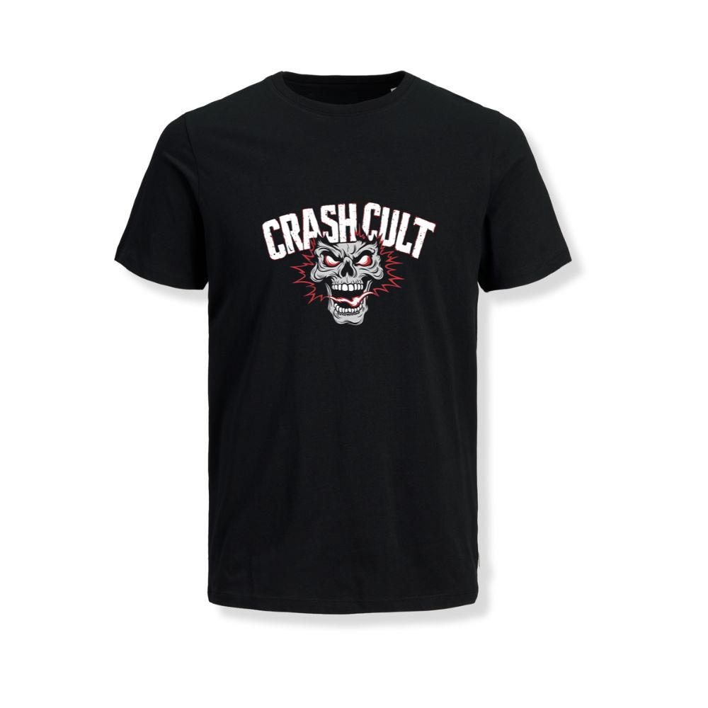 Crash Cult Skull Head Graphic T-Shirts