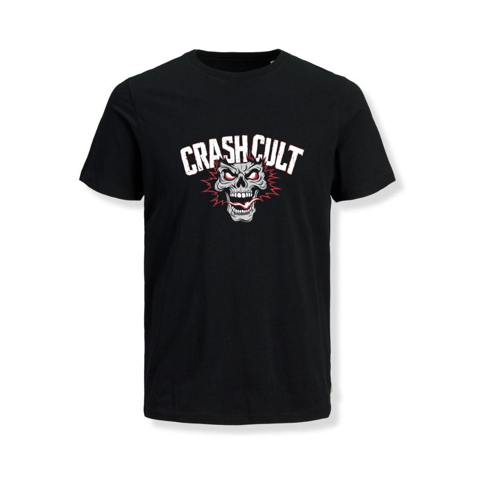 Crash Cult Skull Head Graphic T-Shirts