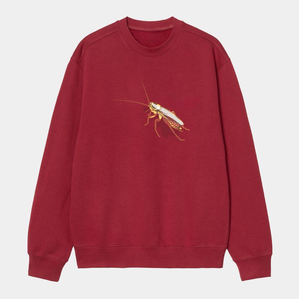 Creeping Brown Cartoon Cockroach Sweatshirt