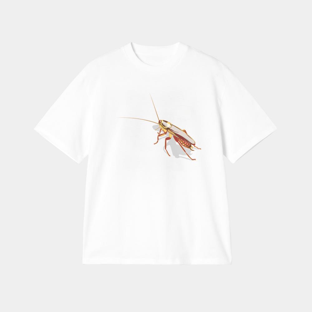 Creeping Brown Cartoon Cockroach T-Shirt