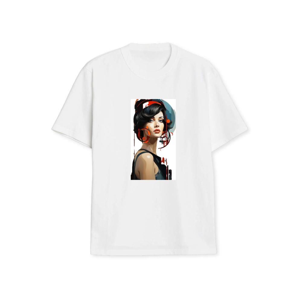 Crimson and Cobalt Woma T-Shirts