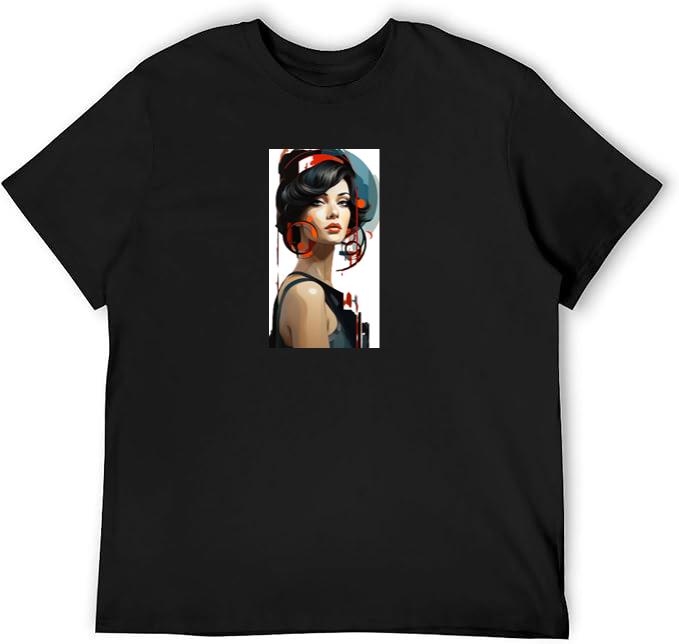 Crimson and Cobalt Woma T-Shirts