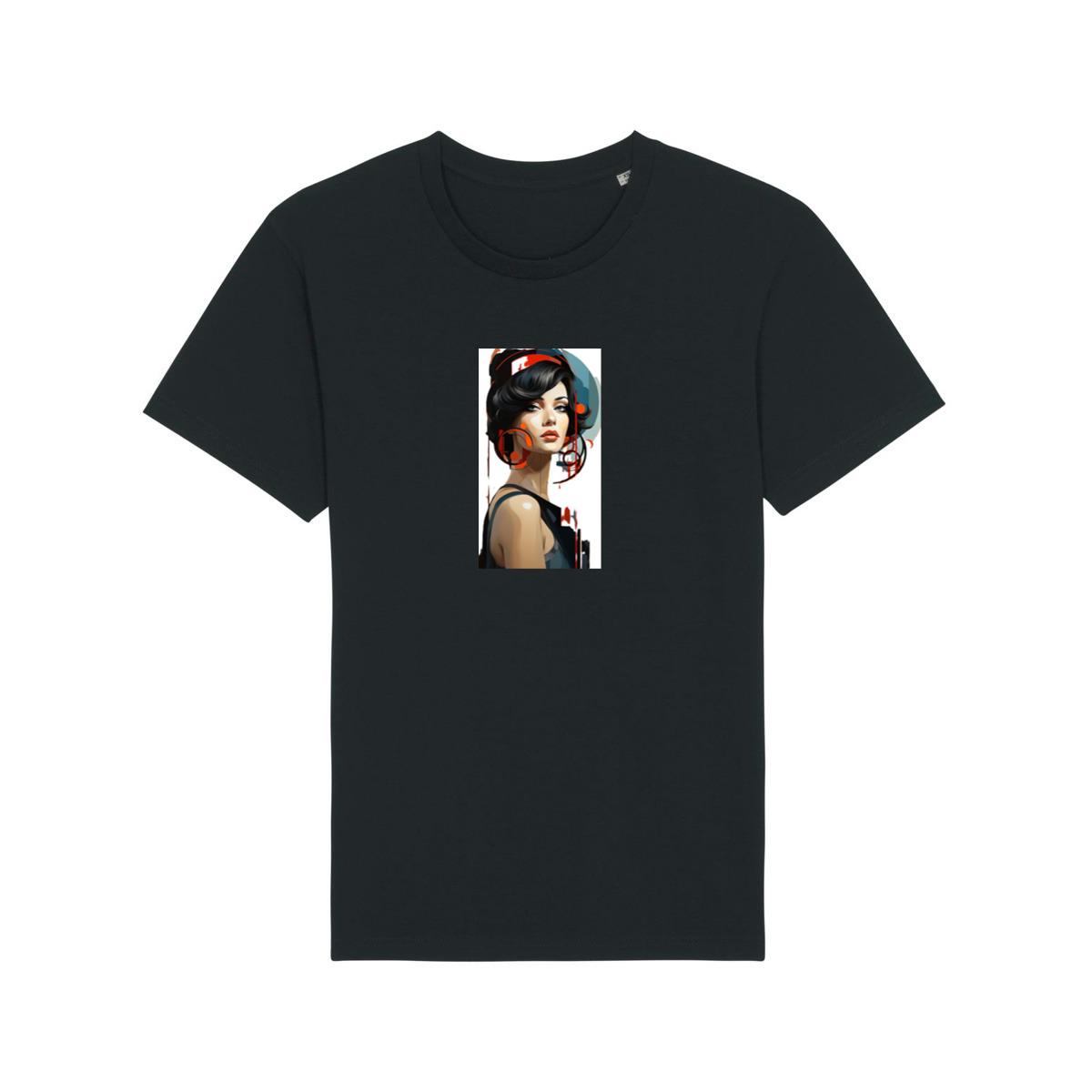 Crimson and Cobalt Woma T-Shirts
