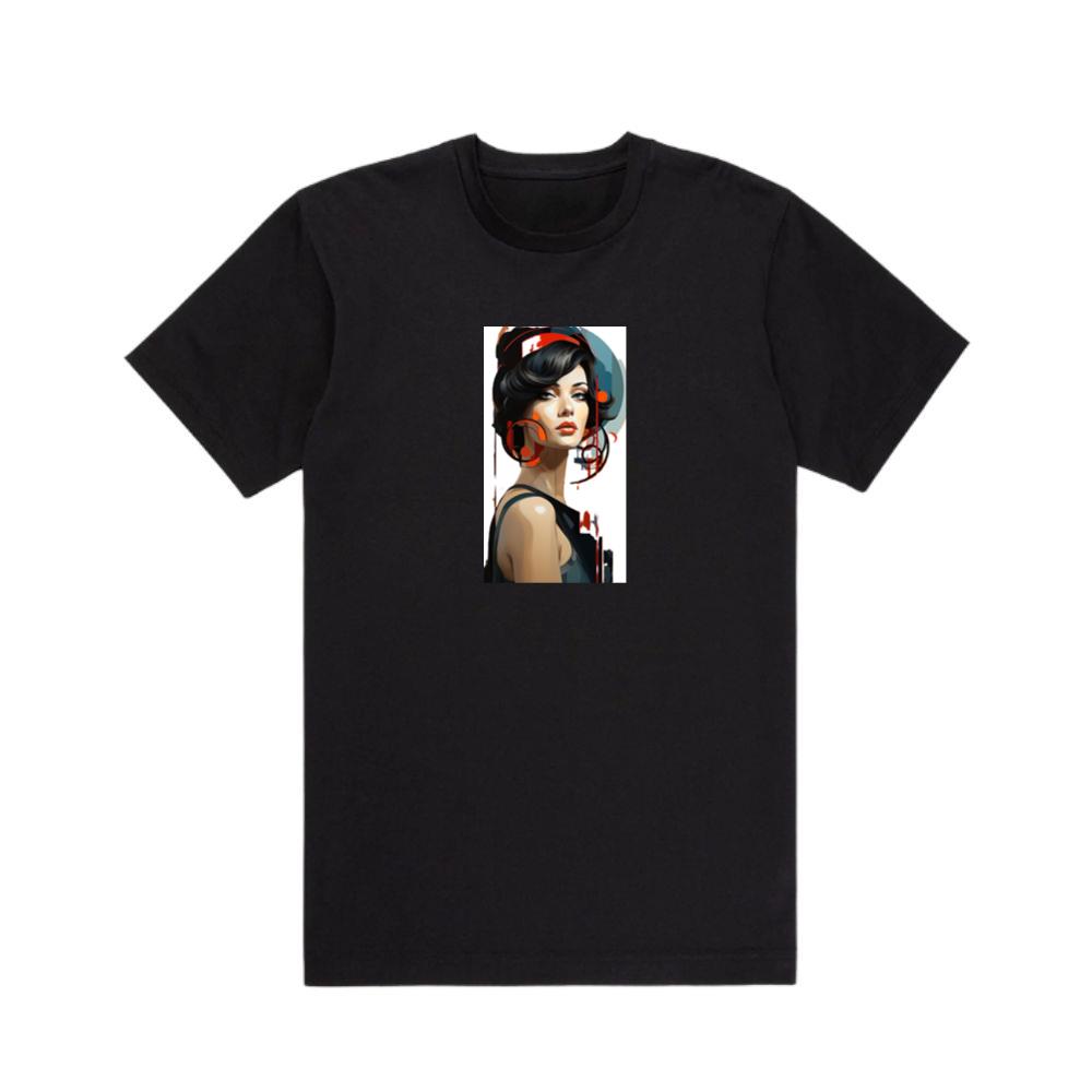 Crimson and Cobalt Woma T-Shirts