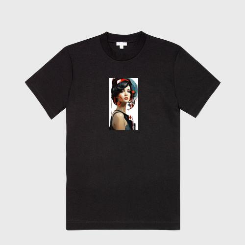 Crimson and Cobalt Woma T-Shirts