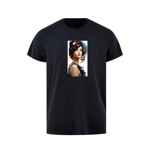 Crimson and Cobalt Woma T-Shirts