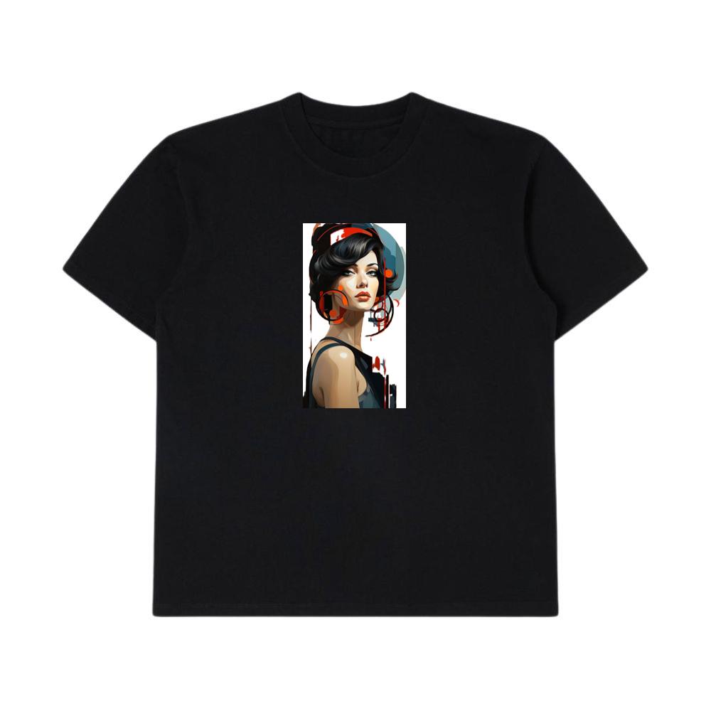 Crimson and Cobalt Woma T-Shirts