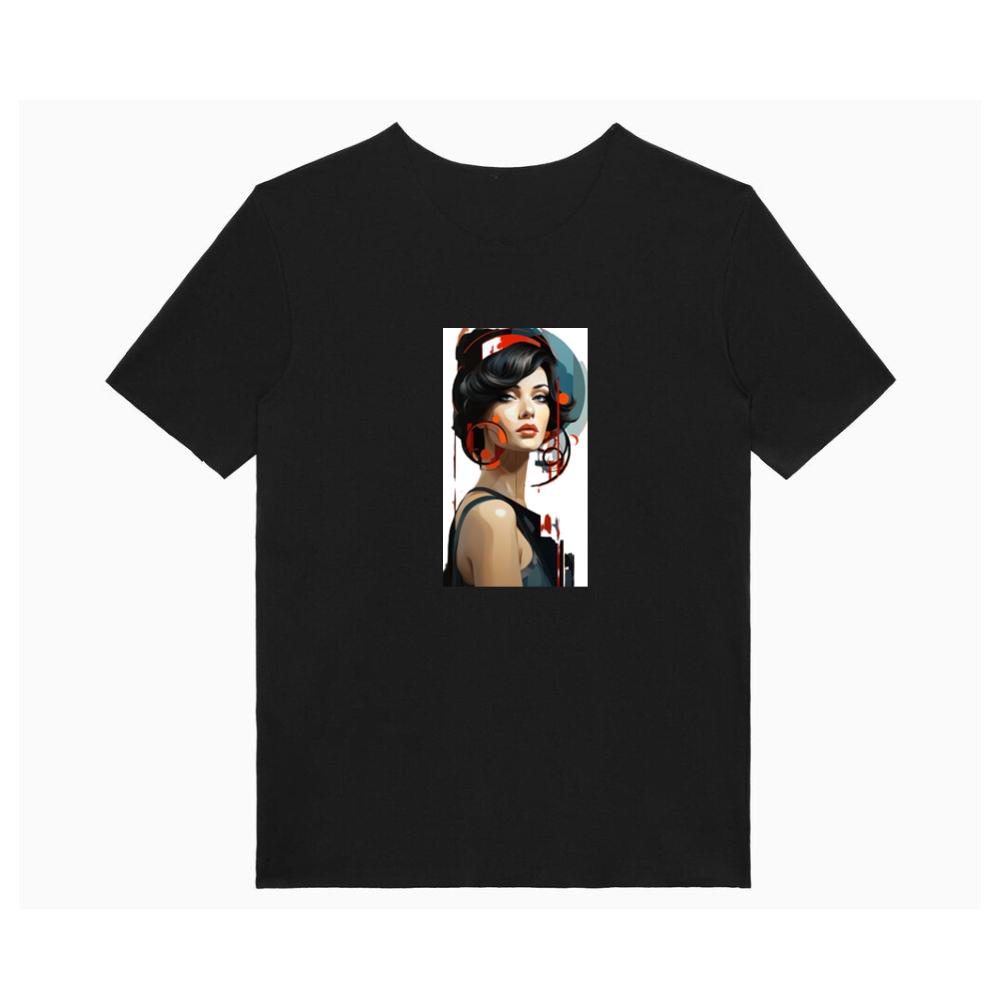 Crimson and Cobalt Woma T-Shirts