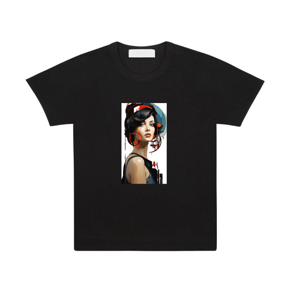 Crimson and Cobalt Woma T-Shirts