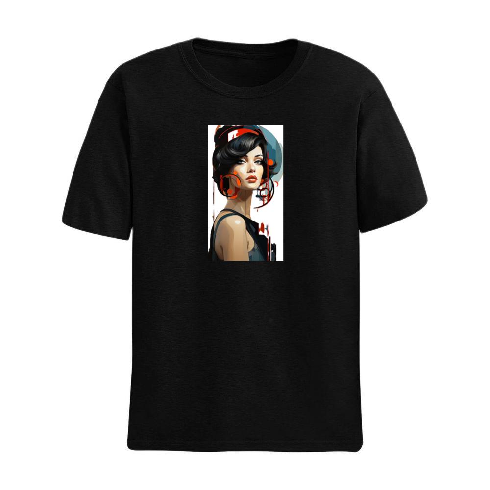 Crimson and Cobalt Woma T-Shirts