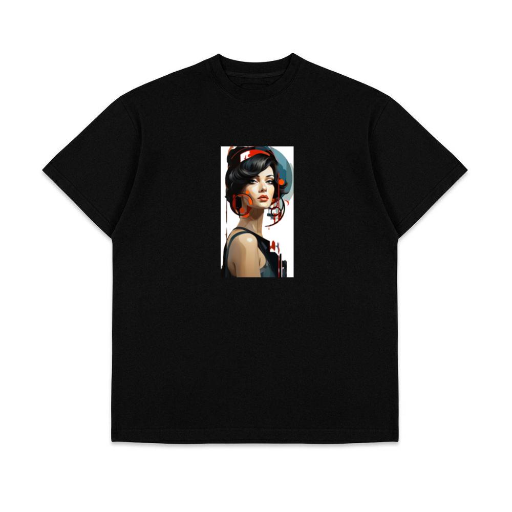 Crimson and Cobalt Woma T-Shirts