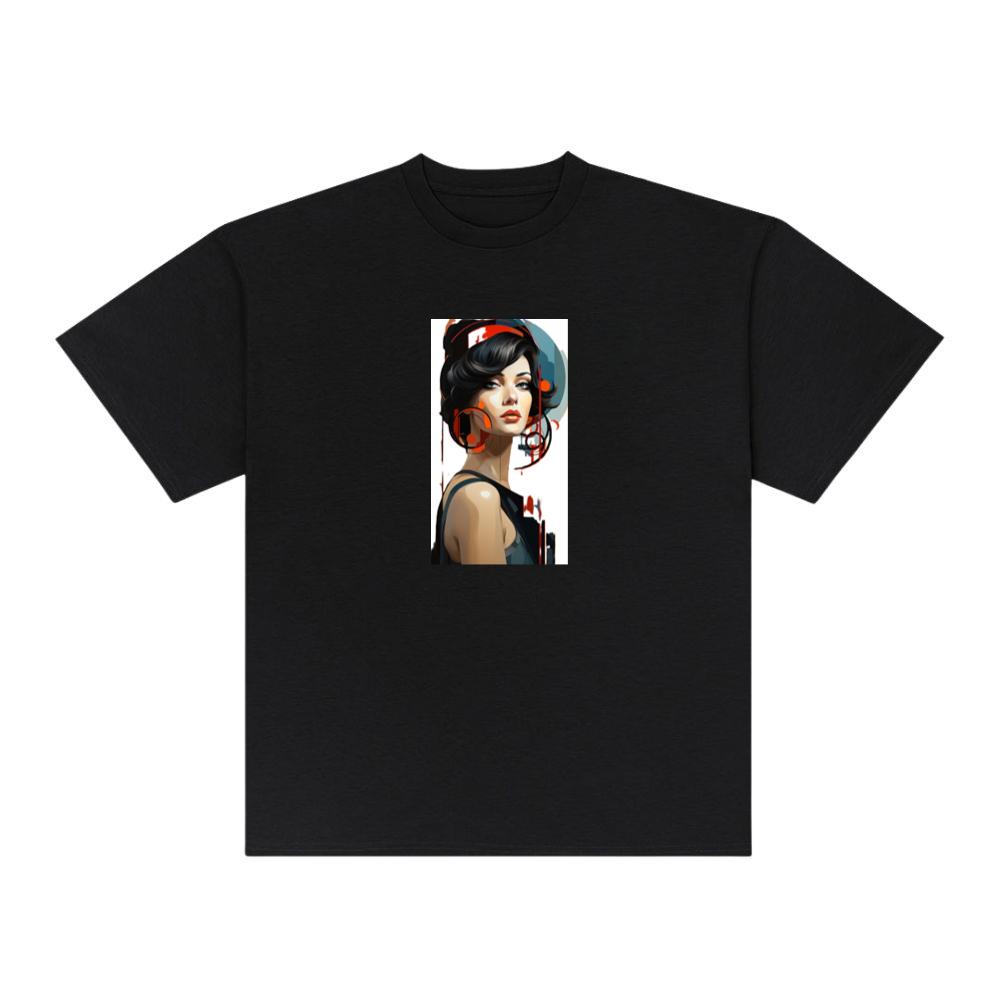 Crimson and Cobalt Woma T-Shirts