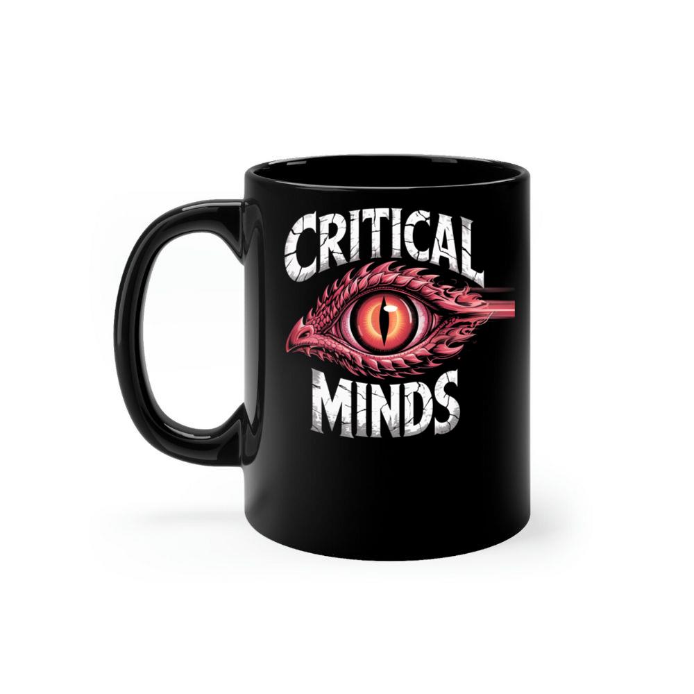 Critical Minds Red Eye Graphic Mug