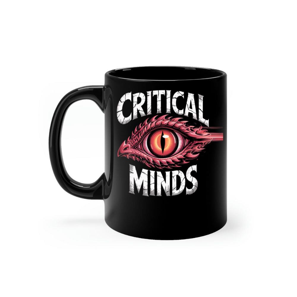 Critical Minds Red Eye Graphic Mug