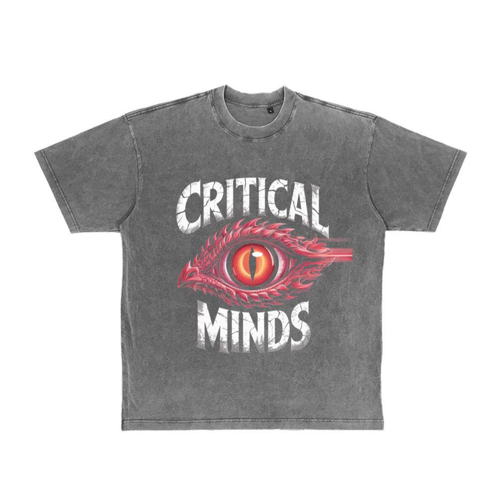 Critical Minds Red Eye Graphic T Shirt