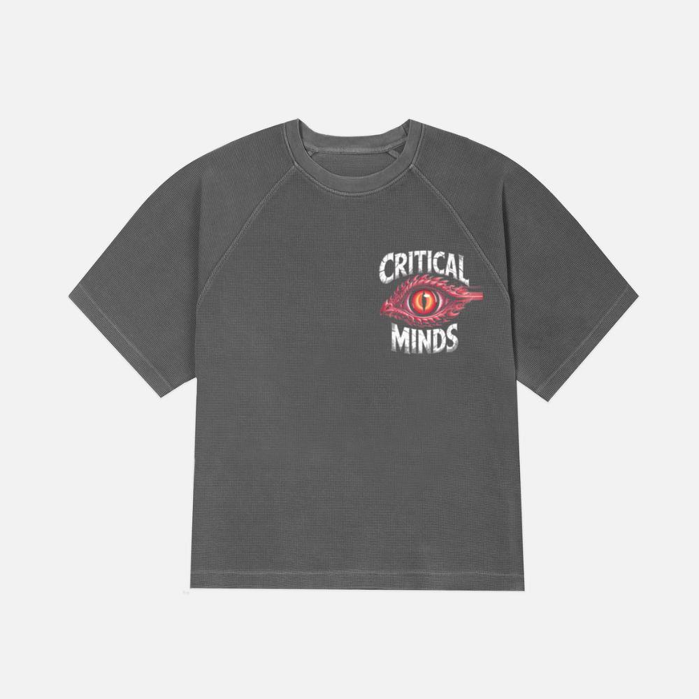 Critical Minds Red Eye Graphic T-Shirt - Image 3