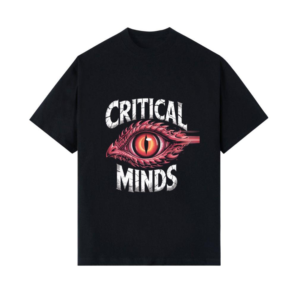 Critical Minds Red Eye Graphic T- Shirts