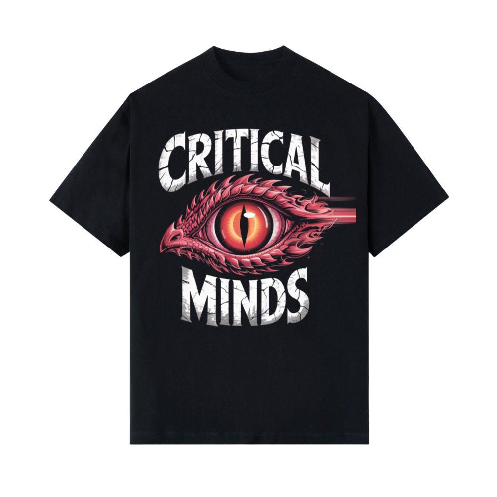 Critical Minds Red Eye Graphic T-Shirts