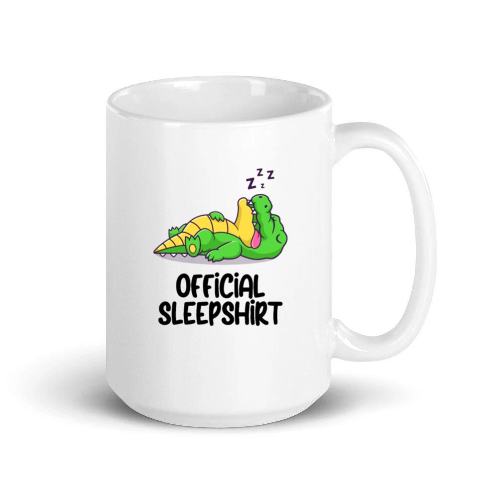 Crocodile Nap Official Sleep Shirt Mug