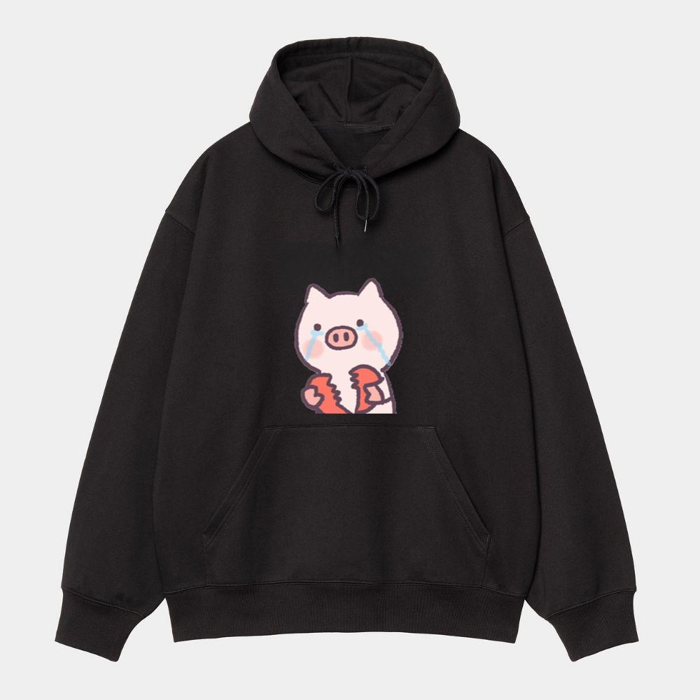 Crying Over a Broken Heart Hoodie
