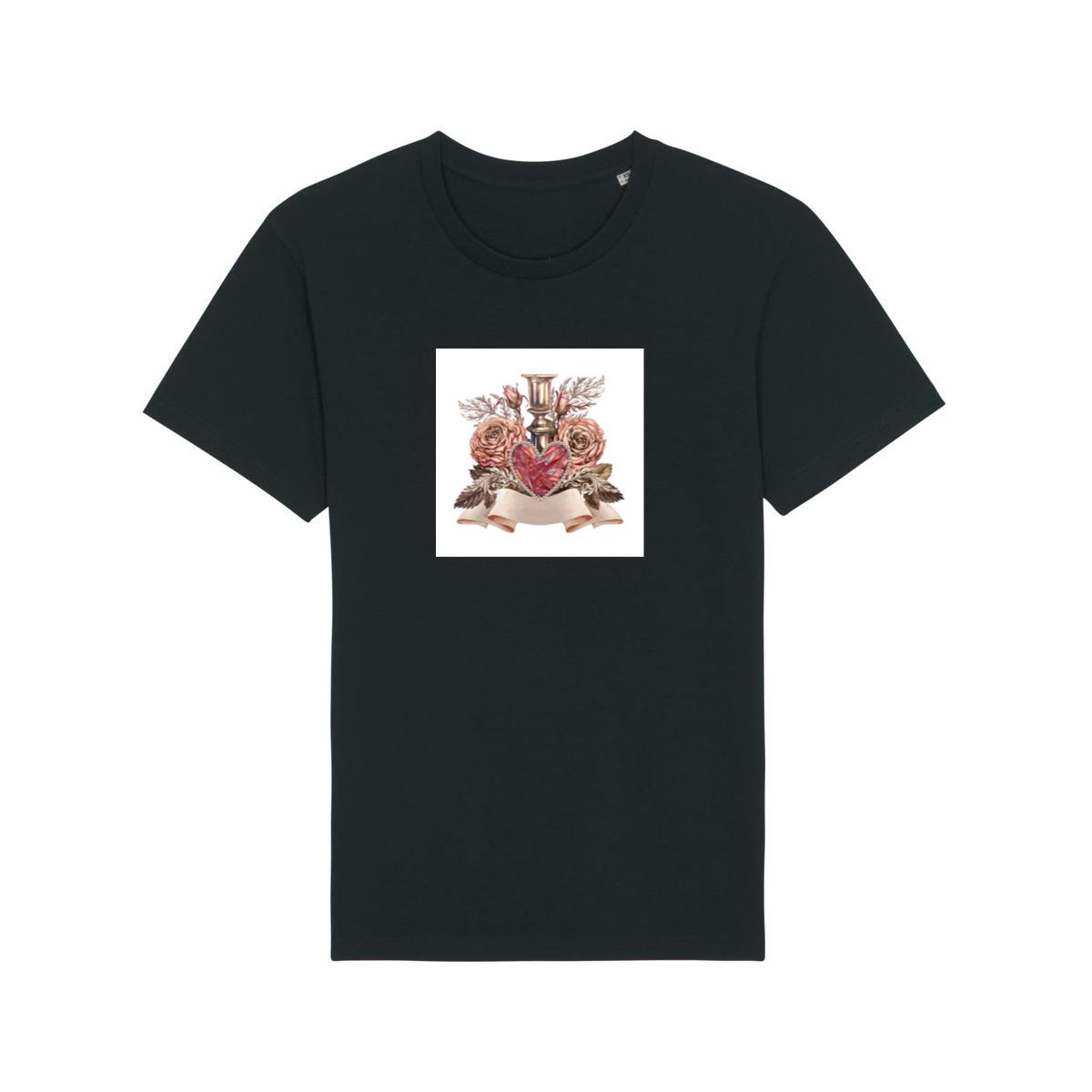 Crystal Heart and Roses T-Shirts