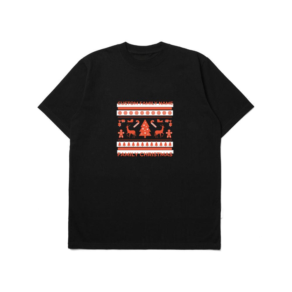 Custom Personalized Family Ugly Christmas Top TShirts Tarologos
