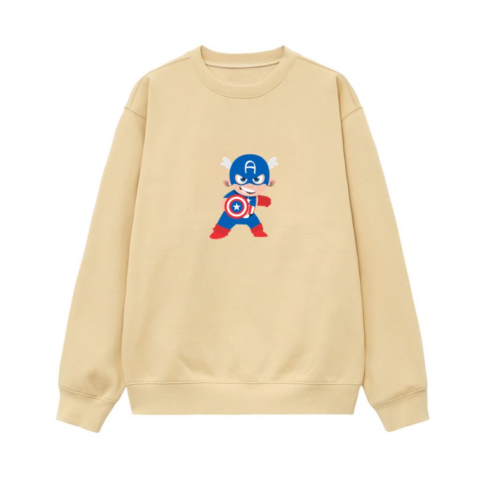 Cute Baby Captain America Pose Sweatshirt