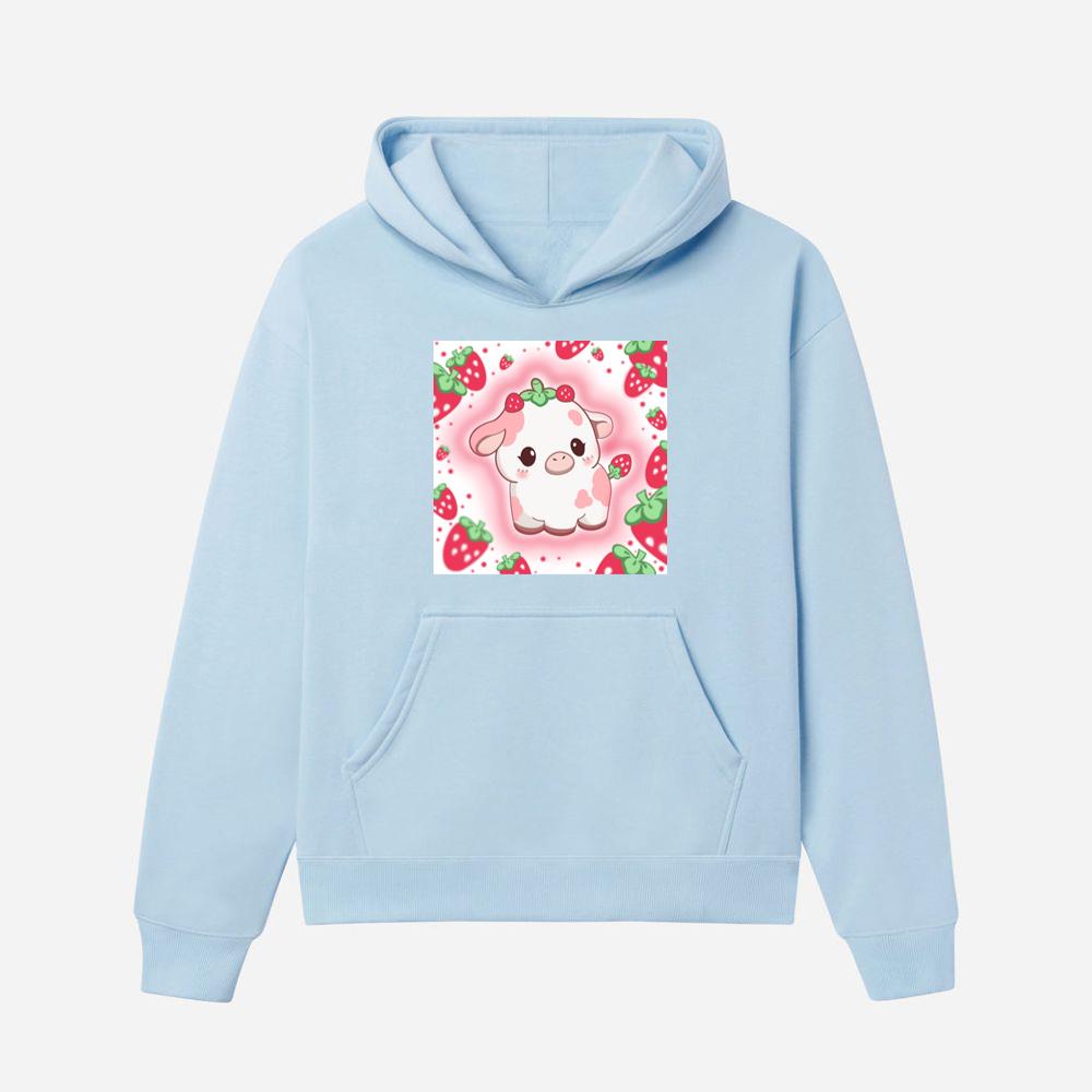 Cute Bovine Berry Tee Hoodies