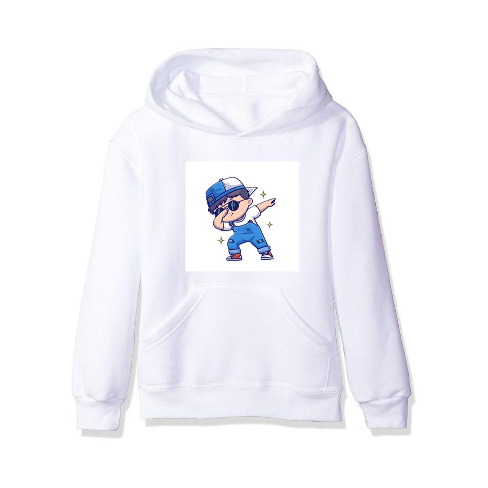 Cute Boy With Blue Cap Hoodies