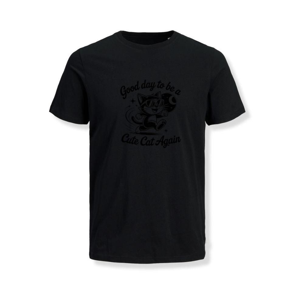 Cute Cat Again Retro Vintage Funny Graphic T-Shirt