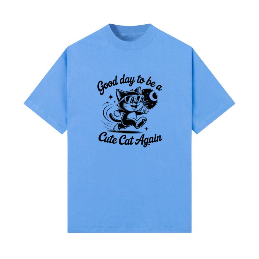Cute Cat Again Retro Vintage Funny Graphic T-Shirts