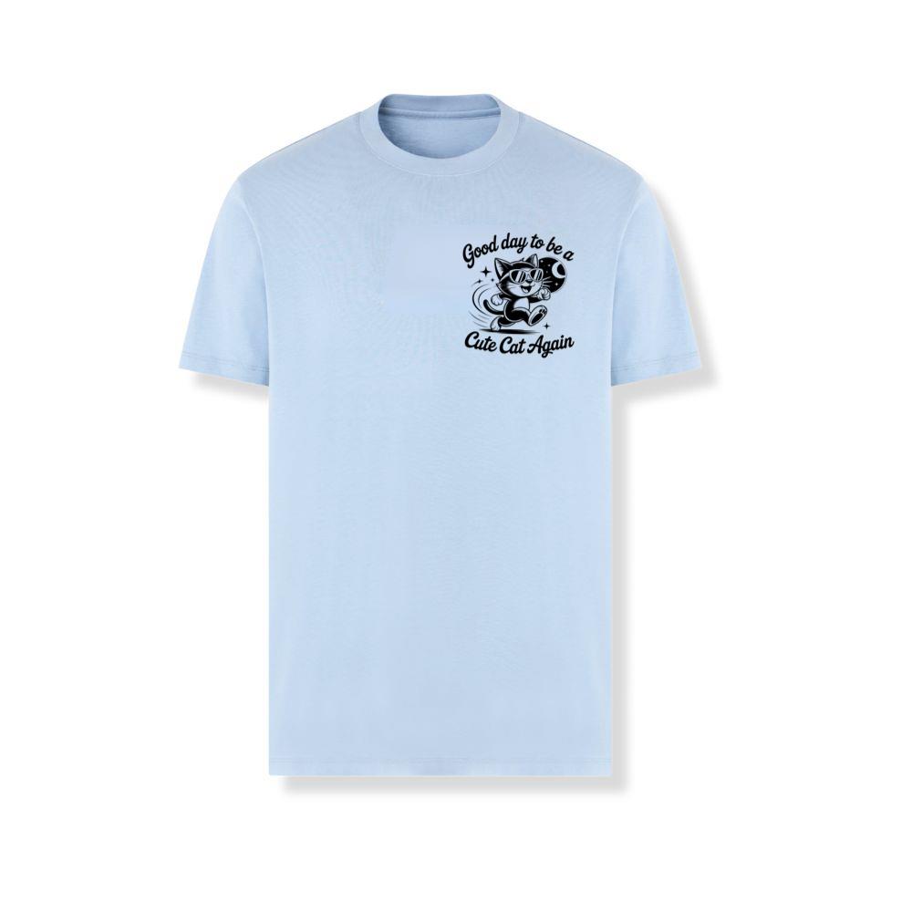 Cute Cat Again Retro Vintage Funny Graphic T-Shirts - Image 3