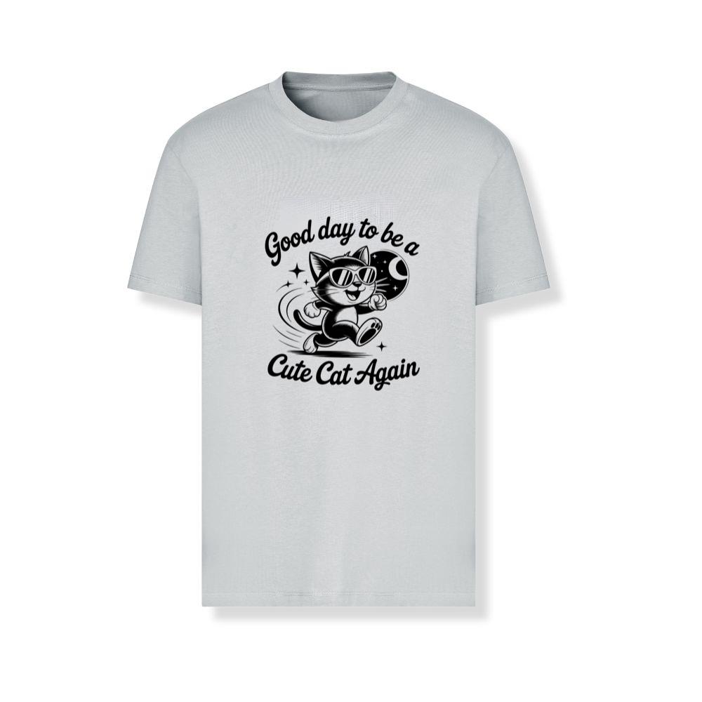 Cute Cat Again Retro Vintage Funny Graphic T-Shirts - Image 3