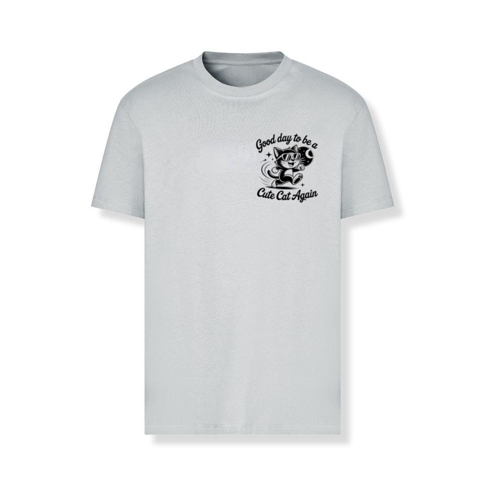 Cute Cat Again Retro Vintage Funny Graphic T-Shirts