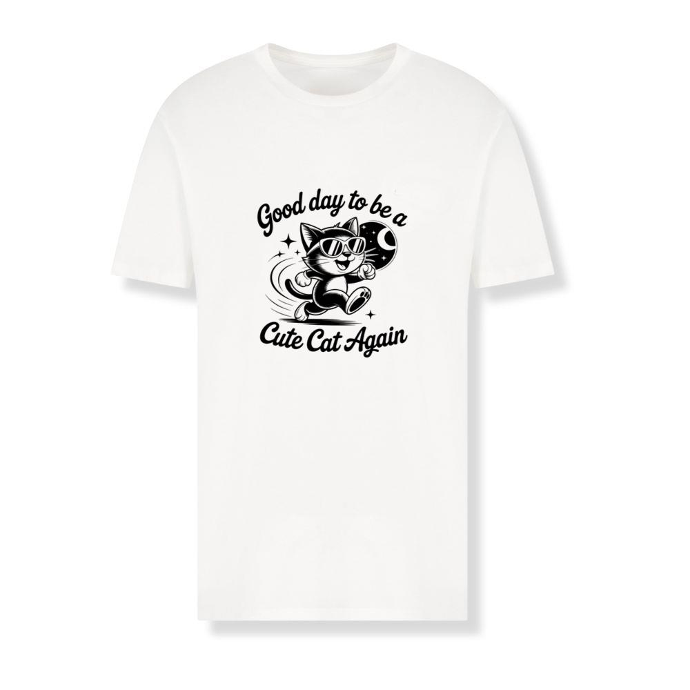 Cute Cat Again Retro Vintage Funny Graphic T-Shirts