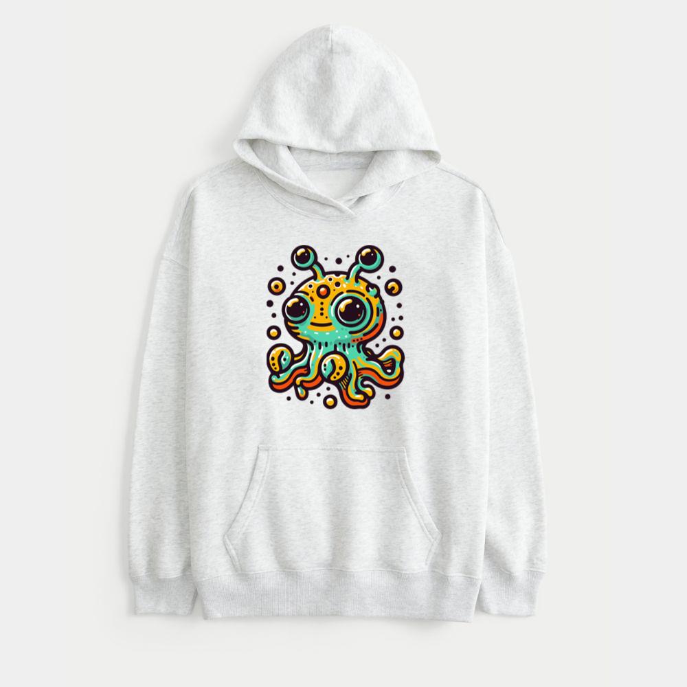 Cute Colorful Octopus Alien Hoodie