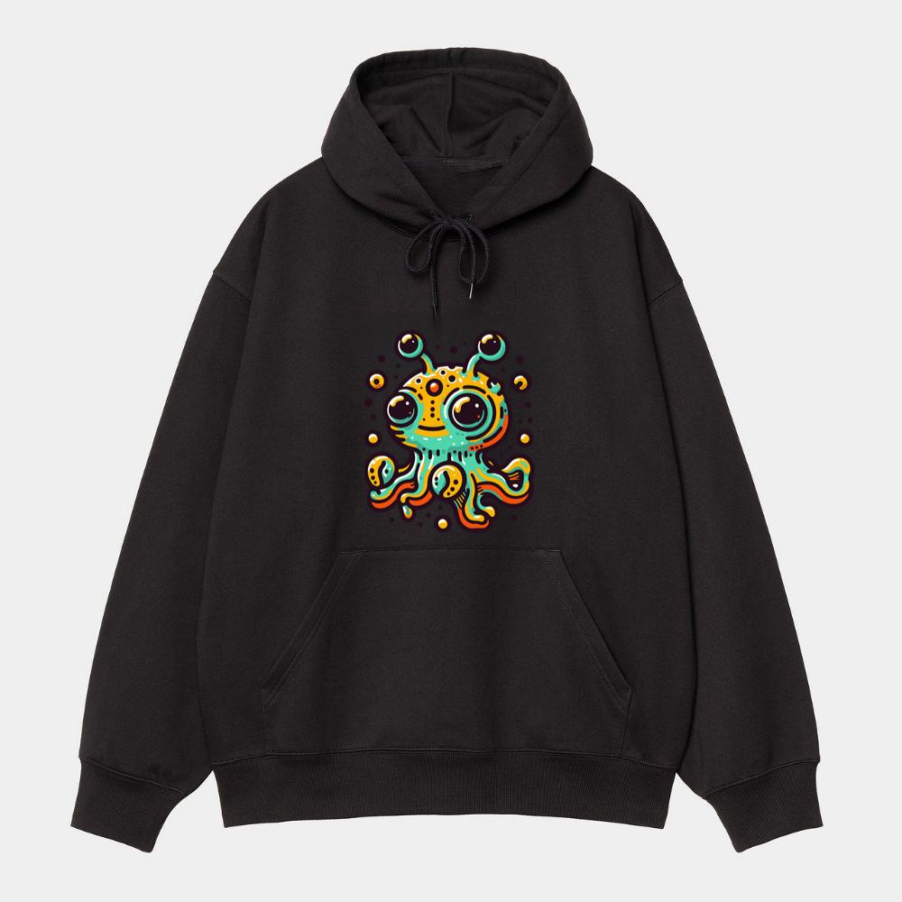 Cute Colorful Octopus Alien Hoodie