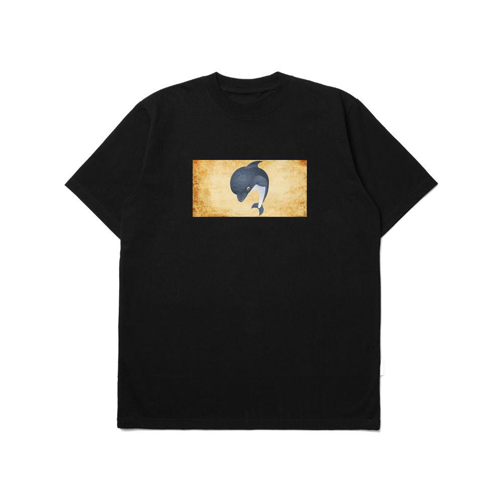 Cute Dolphin with Big Eyes TShirts Yomigold