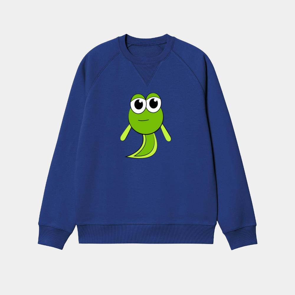 Cute Green Tadpole Sweatshirt