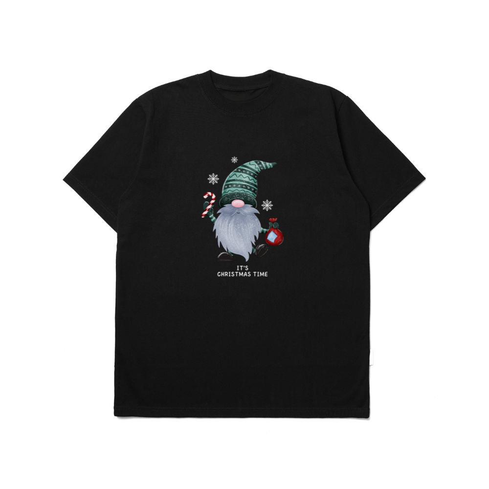 Cute Happy Gnome This Christmas Unisex Top TShirts Tarologos