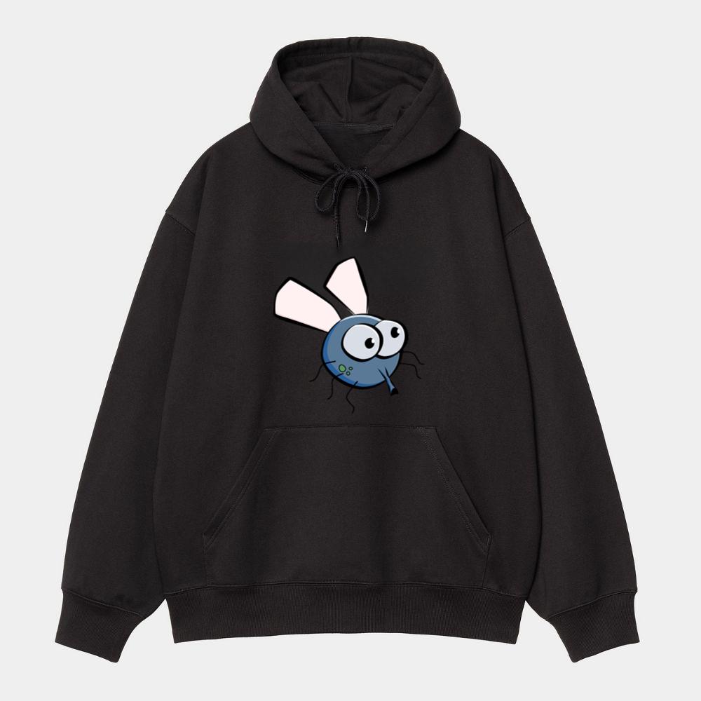 Cute Letter Fly Hoodie