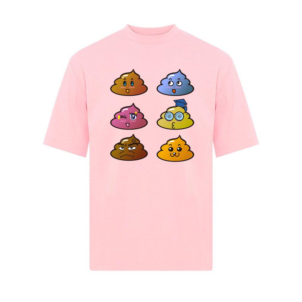 Cute Poop Many Emotions T-Shirts