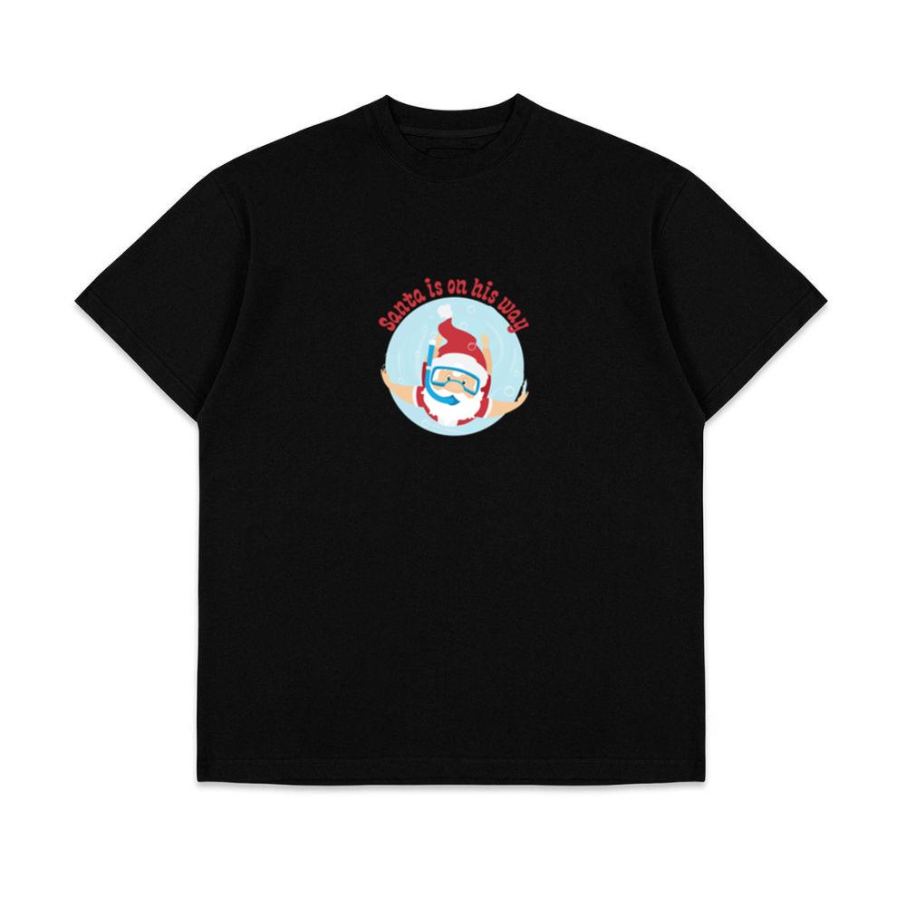 Cute Santa Is On His Way Christmas Top T-Shirts